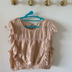 Flutter Sleeve Blouse